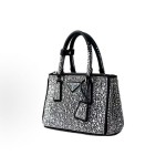 PRADA Galleria Killer Bag, metal triangular logo, detachable and adjustable shoulder strap, Tote bag, shopping bag, single-shoulder crossbody handbag, mini women\'s style